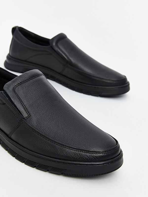 Deri Görünümlü Erkek Klasik Ayakkabı - Görsel 4