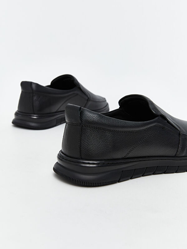 Deri Görünümlü Erkek Klasik Ayakkabı - Görsel 5