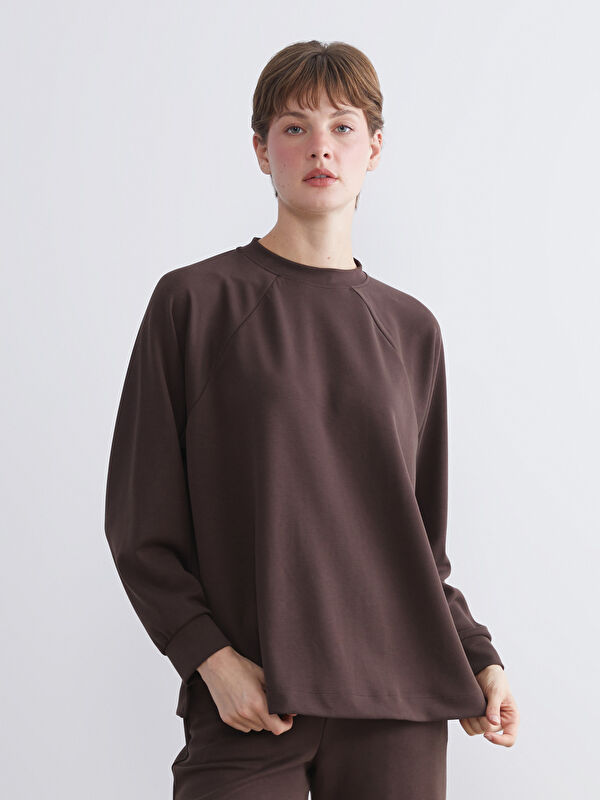 LCW EVERYDAY Oversize Modal Karışımlı Kadın Sweatshirt