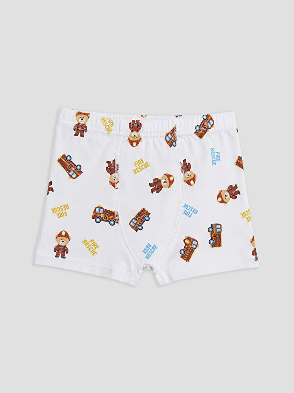 LCW Kids Desenli Erkek Çocuk Boxer