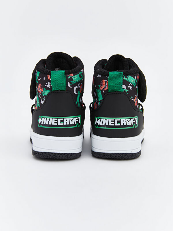 Minecraft Baskılı Erkek Çocuk Bot - Görsel 9