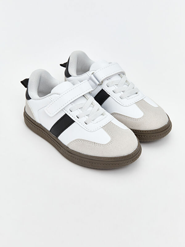 Bağcık ve Cırt Cırtlı Erkek Bebek Spor Ayakkabı - Görsel 2