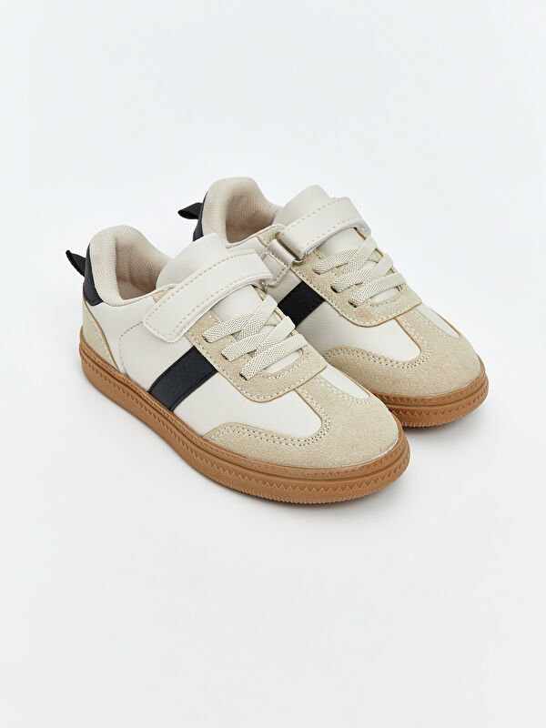 Bağcık ve Cırt Cırtlı Erkek Bebek Spor Ayakkabı - Görsel 4