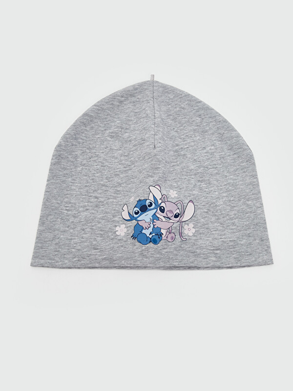 LCW ACCESSORIES Қыздарға арналған lilo және stitch принтті тоқыма бини шапкасы
