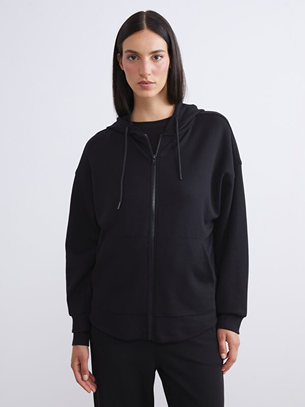 LCW Modest Оверсайз женская толстовка на молнии