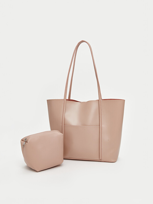 LCW ACCESSORIES Deri Görünümlü Kadın Kol Çantası