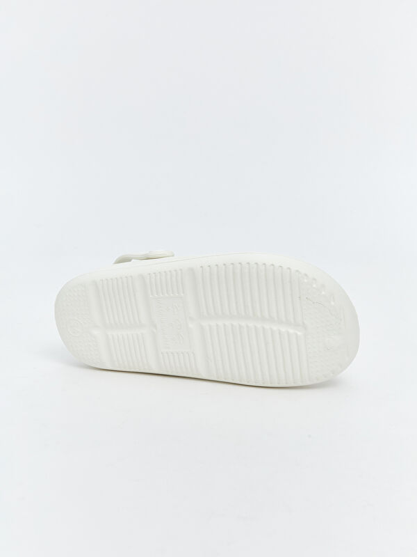 Baskılı Kız Çocuk Plaj Sandaleti - Görsel 5