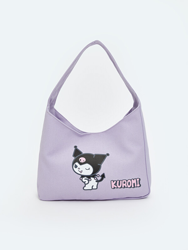kuro様 LCW ACCESSORIES Kuromi Baskılı Kız Çocuk Kol Çantası - W5KB76Z4