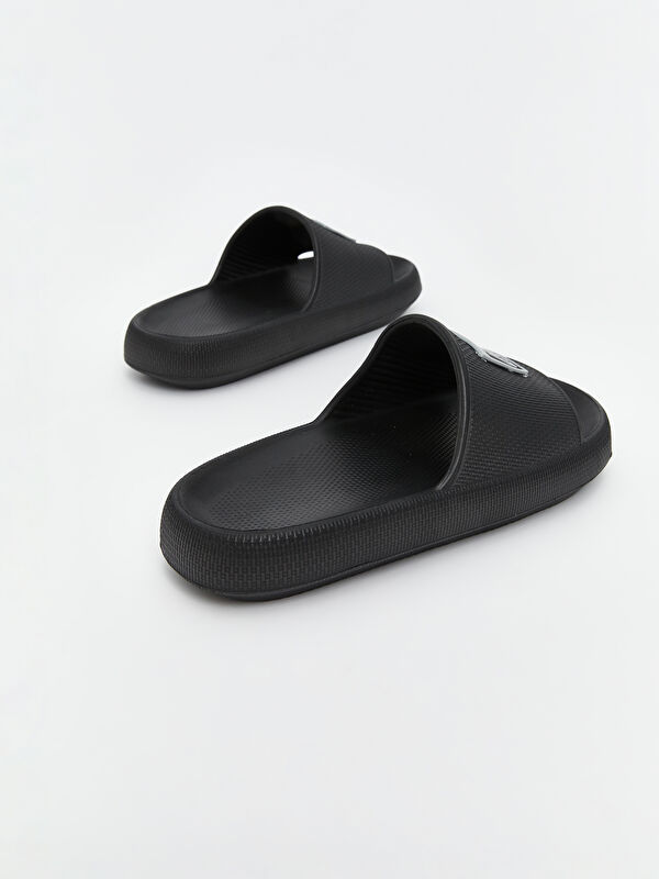 Baskılı Tek Bantlı Erkek Terlik - Görsel 6