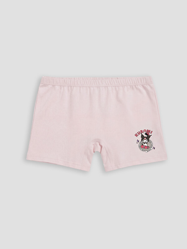 LCW Kids Kuromi Baskılı Kız Çocuk Boxer
