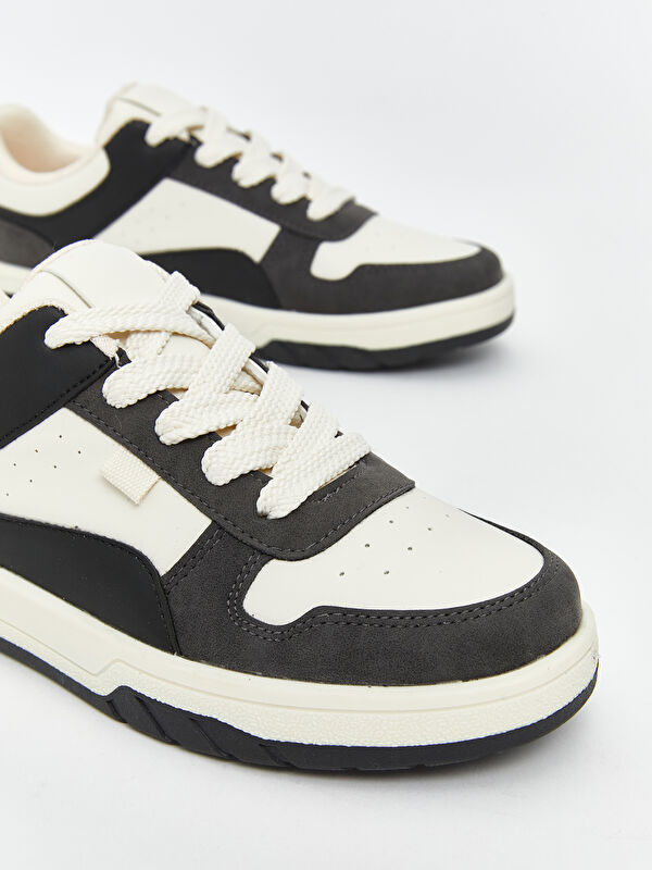 Deri Görünümlü Erkek Çocuk Spor Ayakkabı - Görsel 4