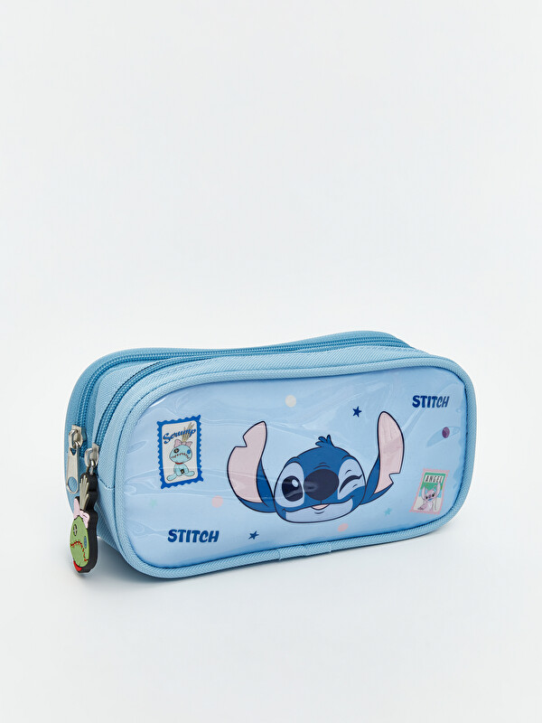 LCW ACCESSORIES Stitch Baskılı Kız Çocuk Kalem Kutusu