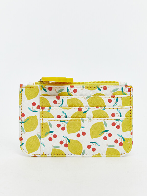 LCW ACCESSORIES Limon Baskılı Kadın Cüzdan