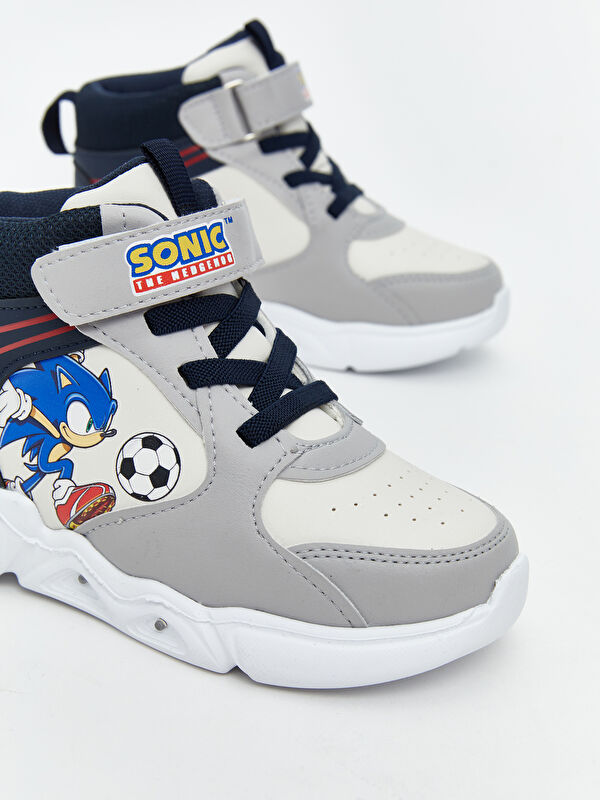 Sonic Nakışlı Kız Bebek Spor Ayakkabı - Görsel 5