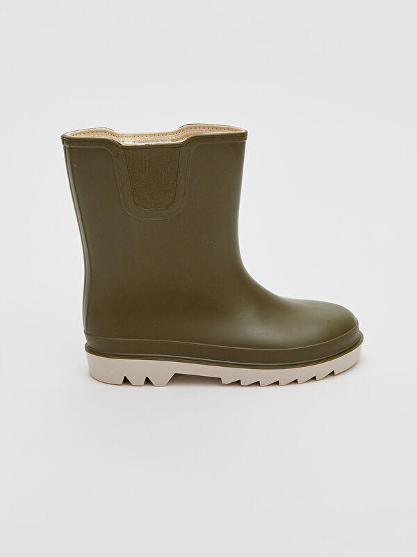 Deri Görünümlü Erkek Çocuk Yağmur botu - Görsel 3