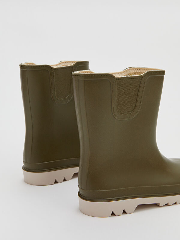 Deri Görünümlü Erkek Çocuk Yağmur botu - Görsel 6