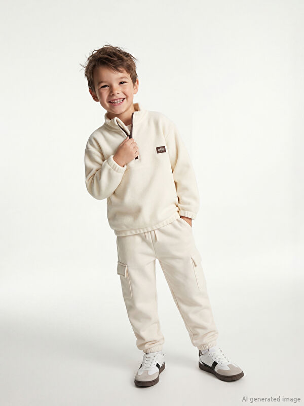 LCW Kids Beli Lastikli Erkek Çocuk Jogger Eşofman Alt 2'li