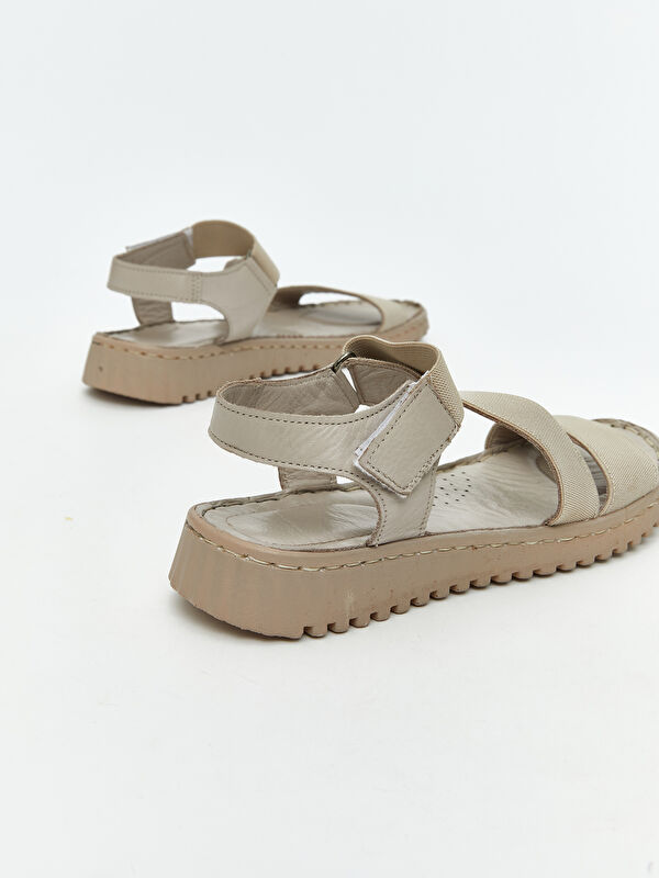 Çapraz Bantlı Kadın Sandalet - Görsel 6