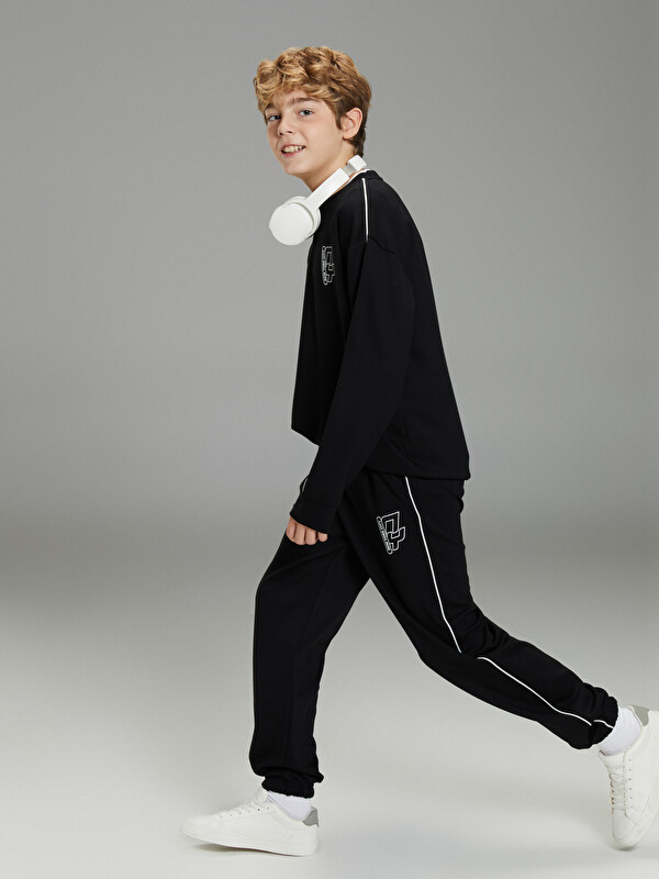 LCW Kids Beli Lastikli Erkek Çocuk Jogger  Eşofman Altı