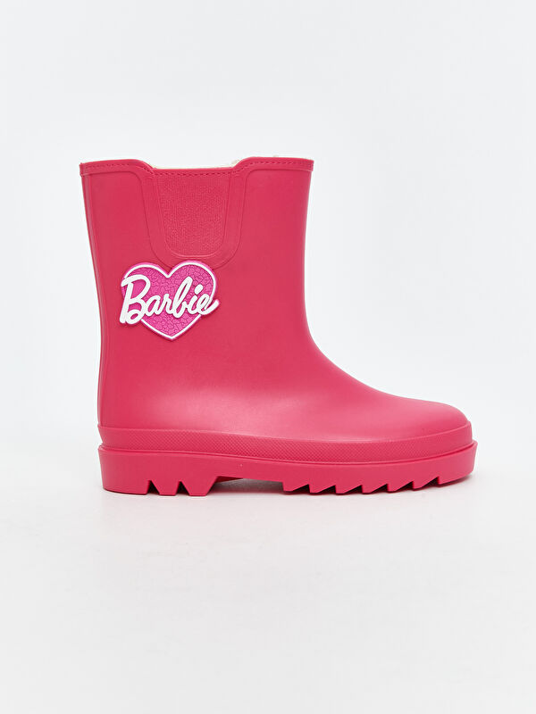 Barbie Baskılı Kız Çocuk Yağmur Botu - Görsel 3