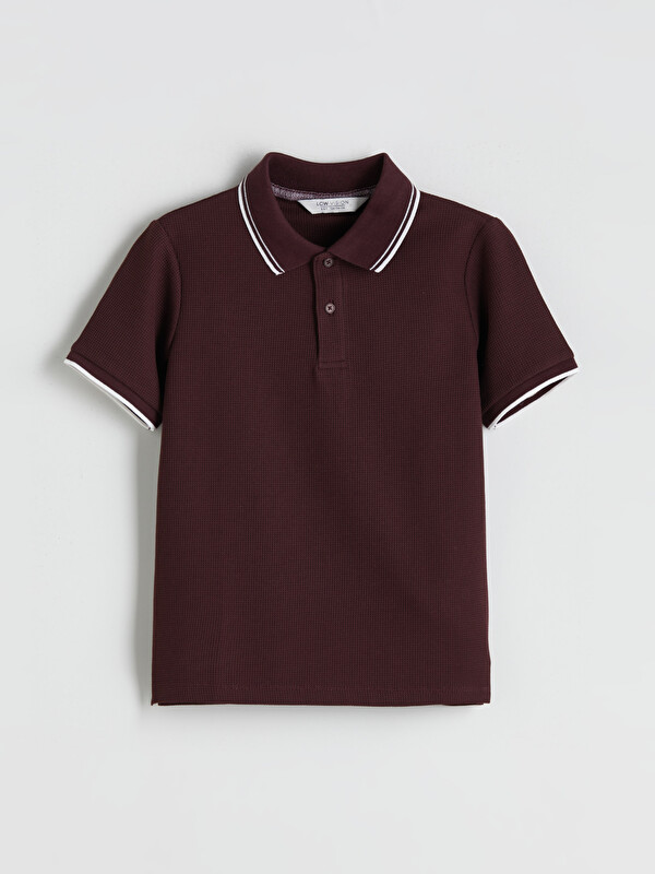LCW Vision Polo Yaka Kısa Kollu Erkek Çocuk Tişört