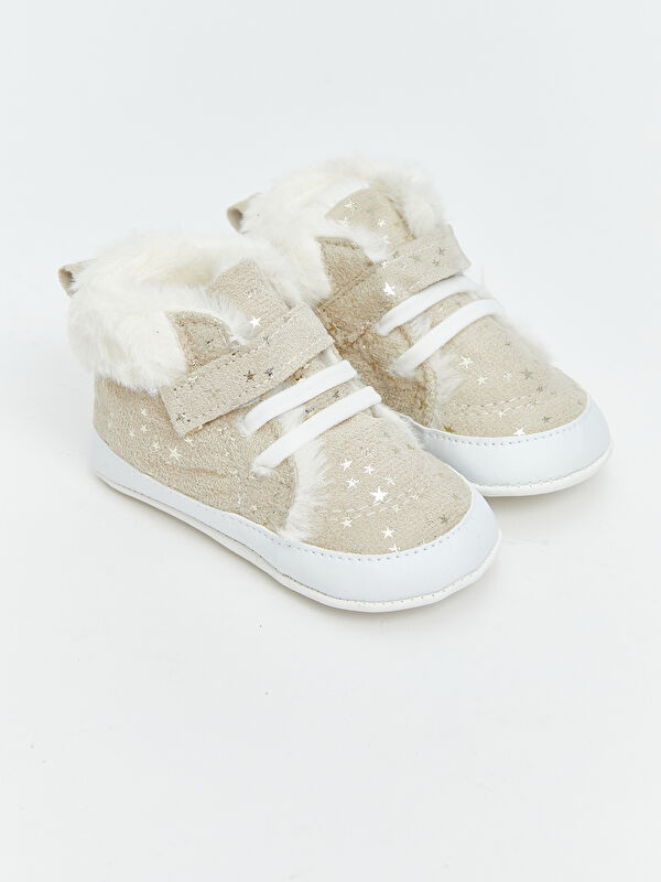 Bağcık ve Cırt Cırtlı Kız Bebek Spor Ayakkabı - Görsel 2