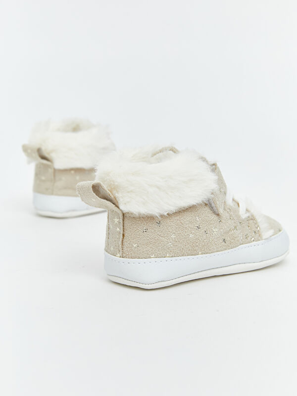 Bağcık ve Cırt Cırtlı Kız Bebek Spor Ayakkabı - Görsel 6