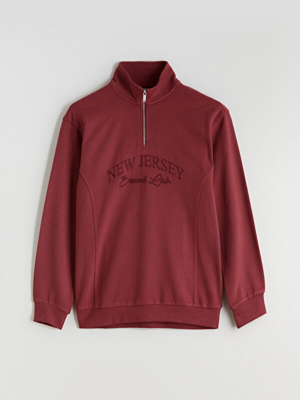 XSIDE Funnel Neck Printed Men's Sweatshirt