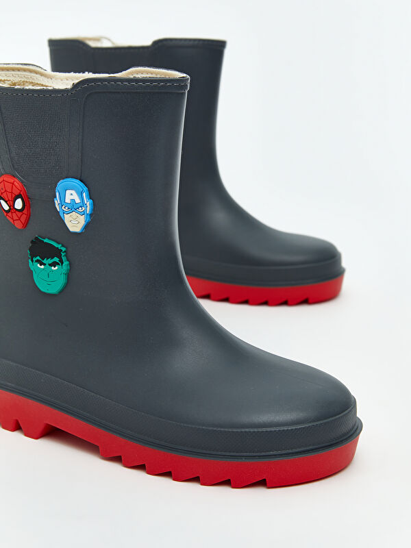 Spiderman Baskılı Erkek Çocuk Yağmur Botu - Görsel 4