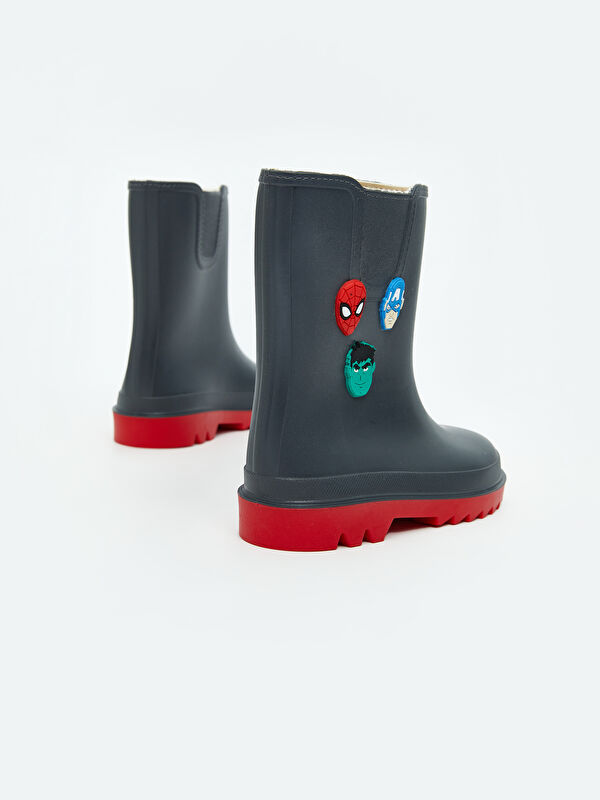 Spiderman Baskılı Erkek Çocuk Yağmur Botu - Görsel 6