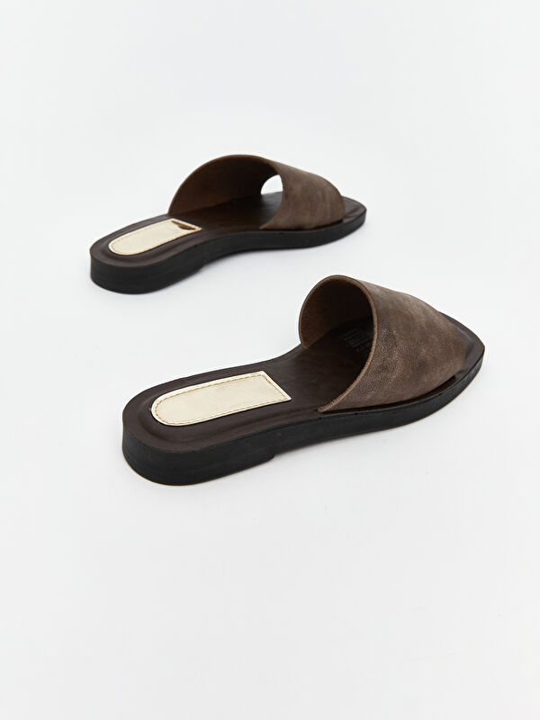 Lcw Steps Bej Lcw Steps Süet Görünümlü Kadın Terlik