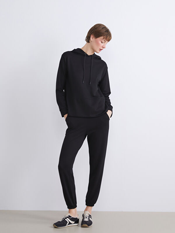LCW EVERYDAY Beli Lastikli Kadın Jogger Eşofman Altı