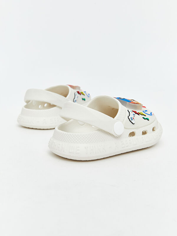 Paw Patrol Baskılı Kız Bebek Plaj Sandaleti - Görsel 7