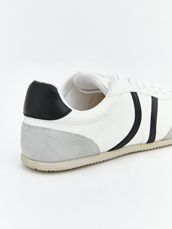 Süet Görünümlü Kadın Spor Ayakkabı - Görsel 6