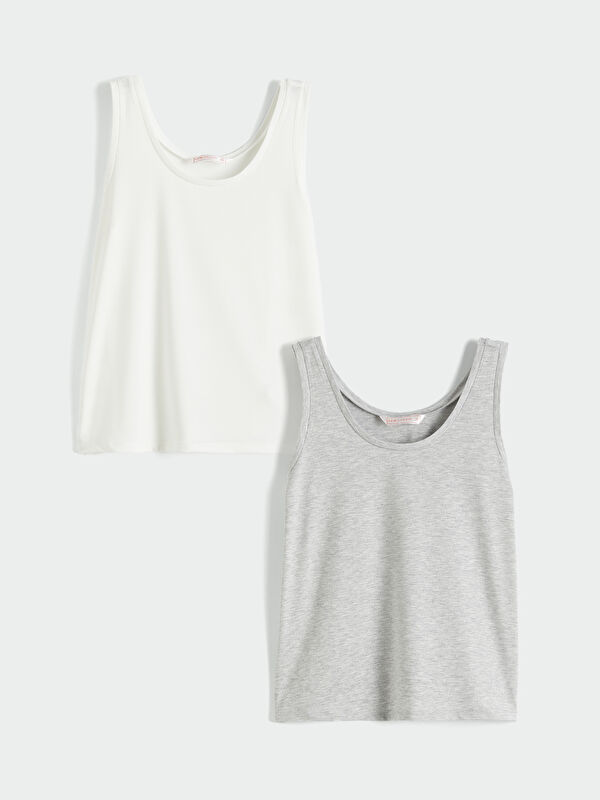 LCW DREAM U Neck Women's Vest 2 Pack
