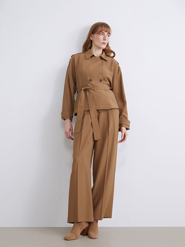 LCWAIKIKI Classic Loose Fit Geniş Paça Kadın Pantolon