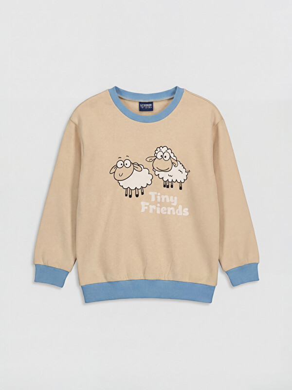 LCW ECO Crew Neck Printed Boys' T-Shirt