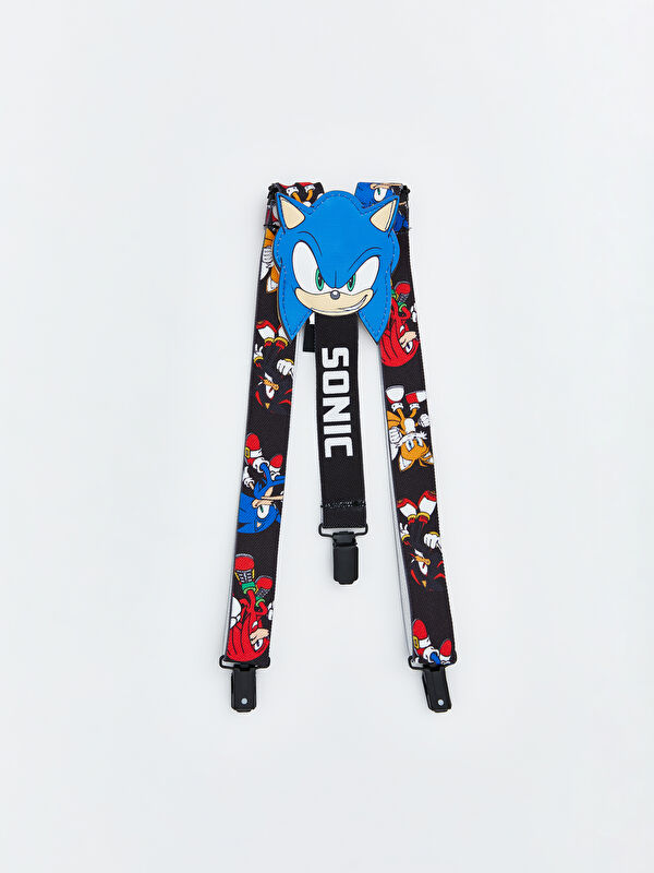LCW ACCESSORIES Sonic Baskılı Erkek Çocuk Pantolon Askısı