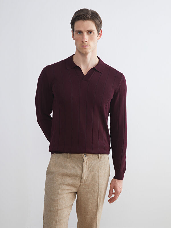 SOUTHBLUE Polo Yaka Erkek Triko Kazak