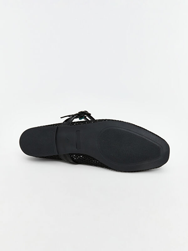 File Detaylı Kadın Babet Ayakkabı - Görsel 5