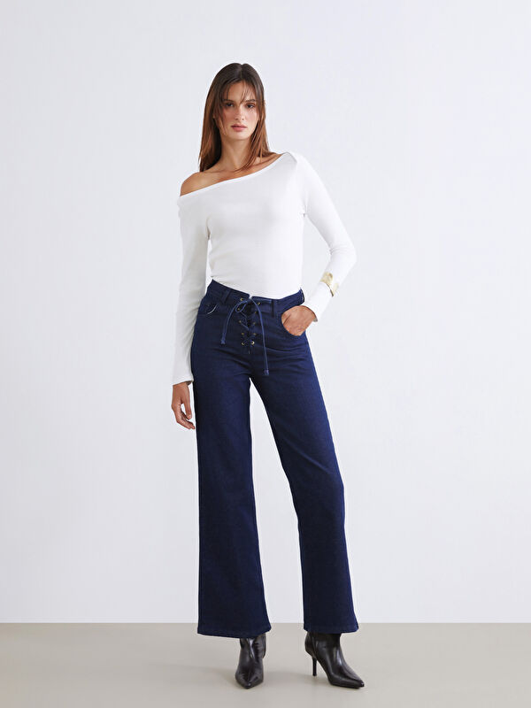 Soulife Flare Kadın Jean Pantolon