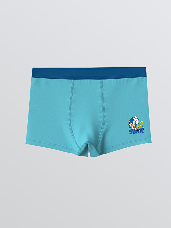 LCW Kids Sonic Baskılı Erkek Çocuk Boxer