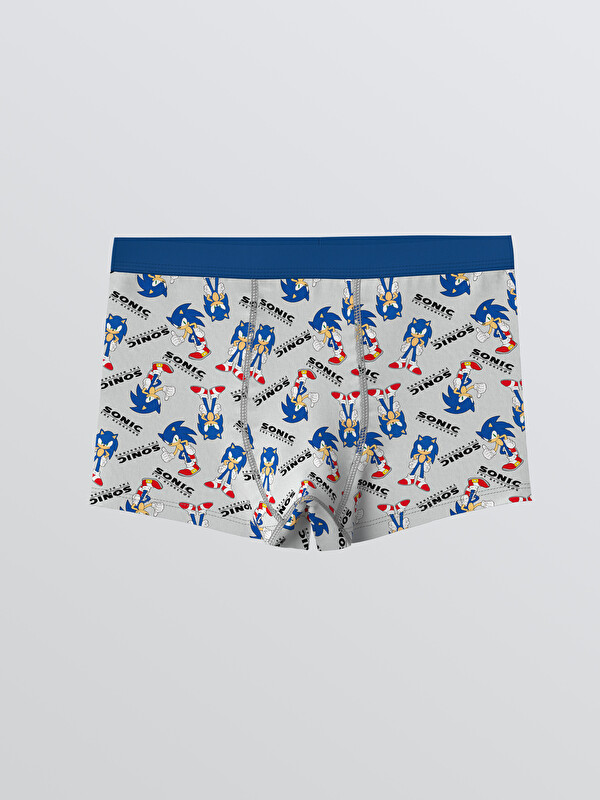 LCW Kids Sonic Baskılı Erkek Çocuk Boxer