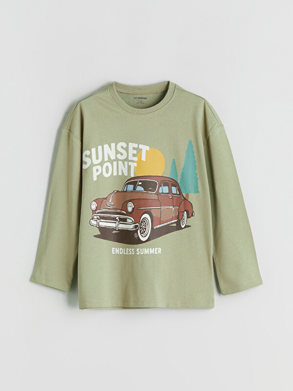 LCW Kids Crew Neck Boys' T-Shirt