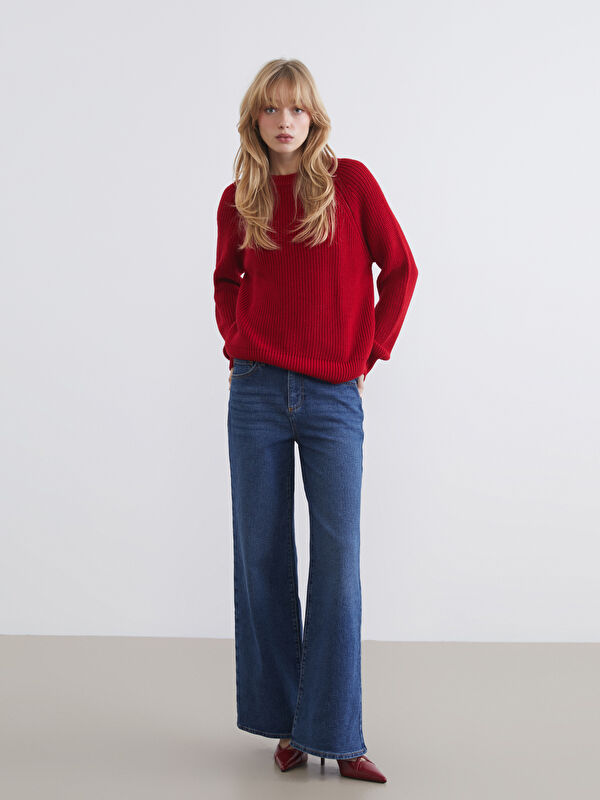 LCW Jeans Wideleg Kadın Jean Pantolon