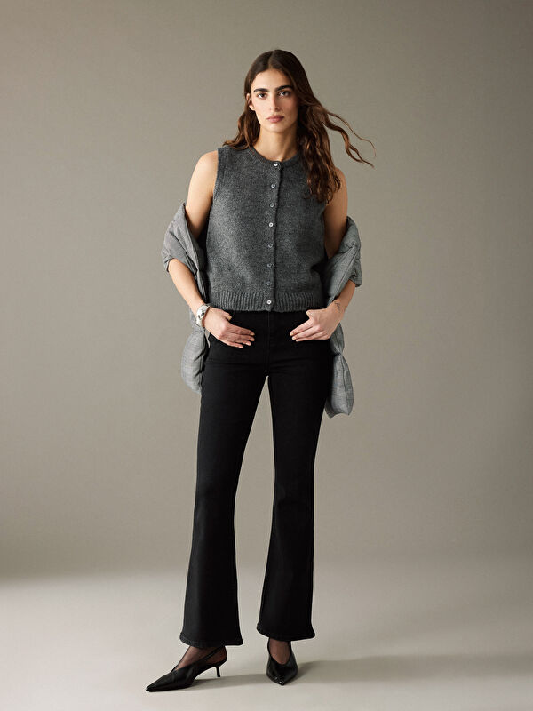 LCW Jeans Flare Kadın Jean Pantolon