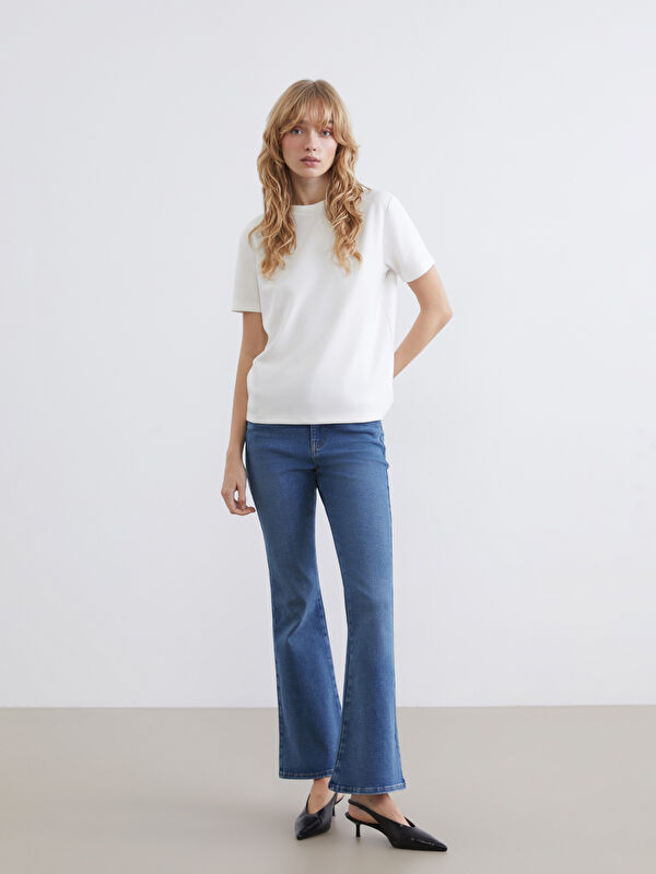 LCW Jeans Flare Kadın Jean Pantolon