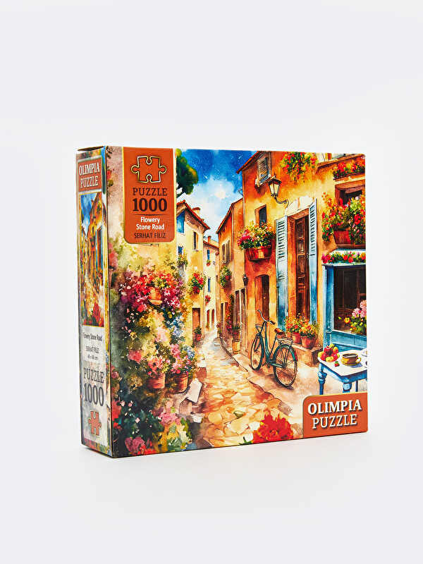 LCW JOY Flowery Stone Road Puzzle 1000 Parça - W5KT96Z4-M0T | LCW
