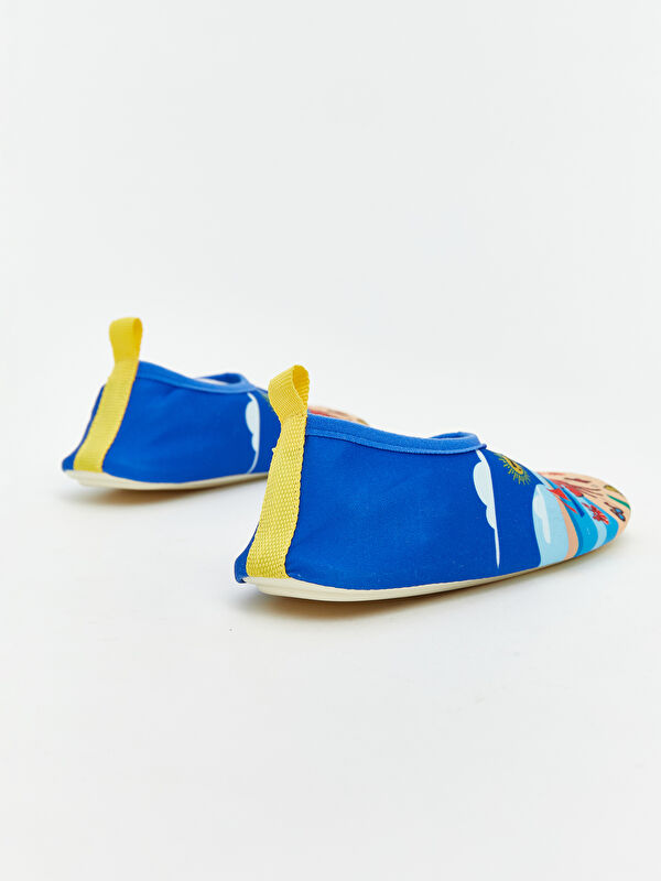 Lcw Steps Mavi Lcw Steps Baskili Erkek Bebek Deniz Ayakkabısı