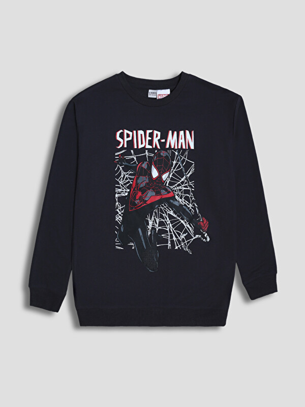 LCW Kids Spider-Man Printed Boys' Sweatshirt